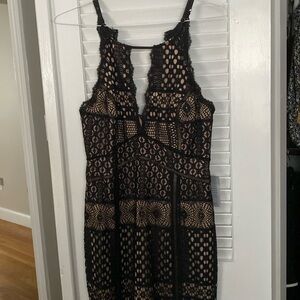NWT lace black dress - gorgeous!